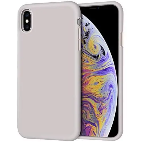 iPhone Xs Max Case, Anuck Soft Silicone Gel Rubber Bumper Case Anti-Scratch Microfiber Lining Hard Shell Shockproof Full-Body Protective Case Cover for Apple iPhone Xs Max 6.5" 2018 - Lavender Gray iPhone Xs Max Case, Anuck Soft Silicone Gel Rubber Bumper Case Anti-Scratch Microfiber Lining Hard Shell Shockproof Full-Body Protective Case Cover for Apple iPhone Xs Max 6.5" 2018 - Lavender Gray