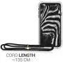 kwmobile Crossbody Case Compatible with Apple iPhone XR - Clear Transparent TPU Cell Phone Cover with Neck Cord Lanyard Strap - Transparent/Black kwmobile Crossbody Case Compatible with Apple iPhone XR - Clear Transparent TPU Cell Phone Cover with Neck Cord Lanyard Strap - Transparent/Black