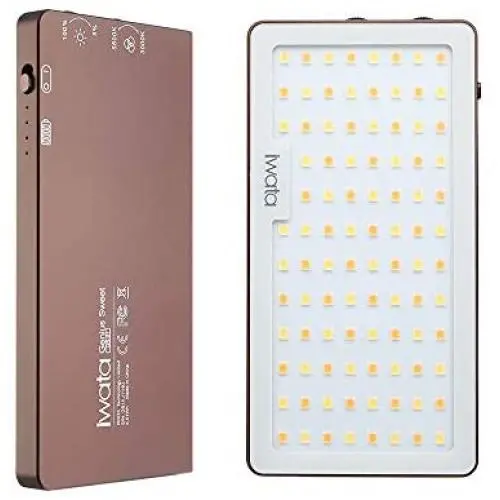 Iwata Tech GS-01 94 LED Fill Light CRI Super Natural Light 3000K-5500K Ultra-Thin Portable Phone Video Light Aluminum Dimmable Photography Iwata Tech GS-01 94 LED Fill Light CRI Super Natural Light 3000K-5500K Ultra-Thin Portable Phone Video Light Aluminum Dimmable Photography