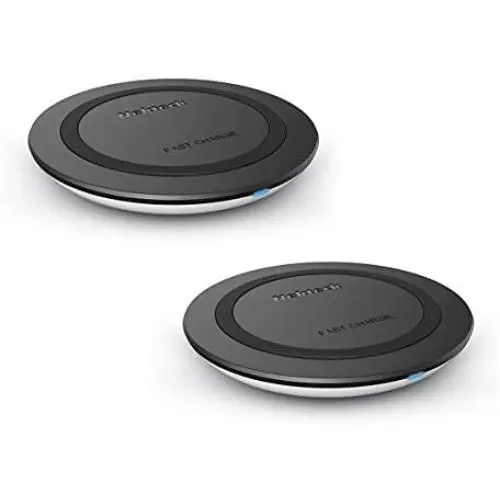 Nekteck Wireless Charger Fast Wireless Charging Pad for Samsung Galaxy S9/ S9+/ S8 /S8 Plus /S7 /S6 S7 Edge/Note 8 5, Standard Charger for iPhone X/Xs Max/ 8/ 8Plus 2 Pack (Adapter NOT Included) Nekteck Wireless Charger Fast Wireless Charging Pad for Samsung Galaxy S9/ S9+/ S8 /S8 Plus /S7 /S6 S7 Edge/Note 8 5, Standard Charger for iPhone X/Xs Max/ 8/ 8Plus 2 Pack (Adapter NOT Included)