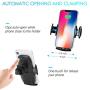 【2020 Upgraded】 Wireless Car Charger, 10W Auto-Clamping Qi Fast Charging Car Mount Charger Air Vent Phone Holder for iPhone SE/11/11 Pro/11 Pro Max/XS Max, Galaxy S20/S20 Plus/Note10, All Smartphone