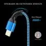 iPhone Charger [3/6/10ft], Long Braided Cables Lighting, Fast Charging Power Charger Cords for iPhone 11/11 Pro/11Pro Max/XS/XR/8/7/6S Plus, iPad mini/2/3/4, iPro Air2/3/4th gen, iPod Touch Charger