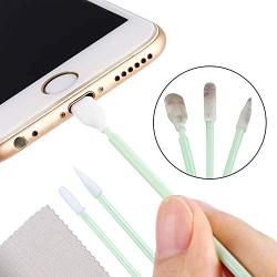 Jovitec 12 Piece Cell Phone Cleaning Kit, USB Charging Port, Headphone Jack Cleaning Kit and Dust Plug, Compatible with iPhone, Samsung, LG, Huawei and Other Android Devices