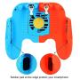 Mobile Gamepad Controller for PUBG with Cooling Fan L1 R1 Aim Fire Gaming Triggers for Fortnite/Rules of Survival (Red and Blue)