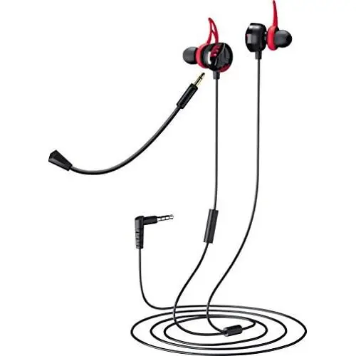 Evo Core Phenom Covert, Gaming Earbuds with Detachable Boom Mic, Noise Isolating Low Profile Headphones Compatible with PC and Mobile Devices Evo Core Phenom Covert, Gaming Earbuds with Detachable Boom Mic, Noise Isolating Low Profile Headphones Compatible with PC and Mobile Devices