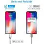 KINPS Apple MFI Certified (10ft/3m) USB C to Lightning Fast Charging Cable Compatible with iPhone 11/11Pro/11 Pro Max/X/XS/XR/XS MAX, Supports Power Delivery(for Use with Type C Chargers), White