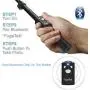 Fugetek 49" Selfie Stick Monopod Professional High End FT-568, For Apple iPhone, Android Samsung, & DLSR Cameras, Aluminum Alloy, Rechargeable Wireless Bluetooth Remote (Black) Fugetek 49" Selfie Stick Monopod Professional High End FT-568, For Apple iPhone, Android Samsung, & DLSR Cameras, Aluminum Alloy, Rechargeable Wireless Bluetooth Remote (Black)