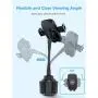 Mpow Cup Holder Phone Mount, Upgraded Cup Phone Holder for Car, Expandable Base Cup Phone Holder, Flexible Gooseneck Cell Phone Cup Holder Compatible with iPhone 11 Pro MAX/XS MAX/XR/X/8/7/6 Plus etc Mpow Cup Holder Phone Mount, Upgraded Cup Phone Holder for Car, Expandable Base Cup Phone Holder, Flexible Gooseneck Cell Phone Cup Holder Compatible with iPhone 11 Pro MAX/XS MAX/XR/X/8/7/6 Plus etc