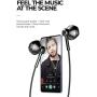 Wired Earbuds Headphones with Microphone, Extra Bass with 13.6mm PET+PU Drivers, Comfortable Lightweight Earphones with Volume Control, 3.5mm in Ear Headphones for Laptop/Smartphone/PC