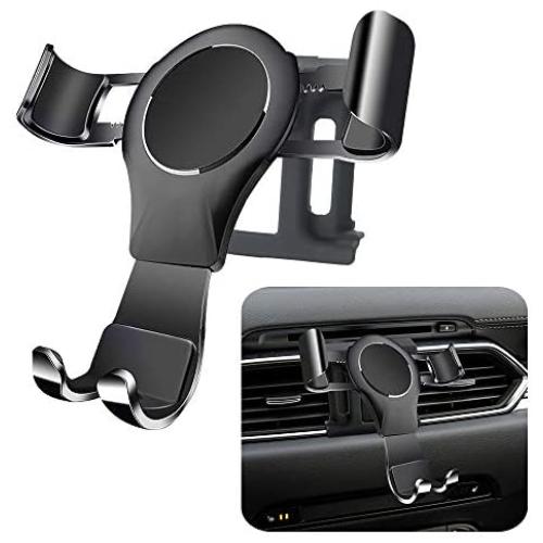 LUNQIN Car Phone Holder for Mazda CX-5 CX5 2017-2020 Auto Accessories Navigation Bracket Interior Decoration Mobile Cell Phone Mount