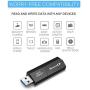 SmartQ C307 USB 3.0 Portable Card Reader for SD, SDHC, SDXC, MicroSD, MicroSDHC, MicroSDXC, with Advanced All-in-One Design