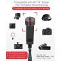 Selfie Stick Tripod, BlitzWolf Lightweight Aluminum All in One Extendable Phone Tripod for Gopro Dslr Camera, Selfie Stick with Wireless Remote for iPhone 11 Pro/XS Max/XS/XR/X/8/7/6, Galaxy S10/S9/S8