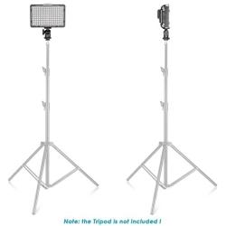 Neewer on Camera Video Light Photo Dimmable 176 LED Panel with 1/4" Thread for Canon, Nikon, Sony and Other DSLR Cameras, 5600K (Battery Not Included)