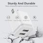 Phone Charger 3FT + 6FT + 10FT with Wall Plug 5-Pack, Niluoya Nylon Charging Cable Cord and Dual USB Block Cube Adapter Replacement for iPhone Xs Max XR X 8 7 6 6S Plus 11 9 Pro 5 SE SE2 5S 5C, Pad