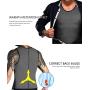 Men Neoprene Waist Trainer Sauna Sweat Suit Workout Vest Tank Top Tummy Control Shapewear Slimming Body Shaper
