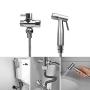 Handheld Bidet Toilet Sprayer Kit, ALLOMN Premium Stainless Steel Baby Cloth Diaper Washer Shower Sprayer for Toilet Seat Cleaning Bathroom Floors Personal Hygiene