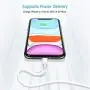 Xcords USB C to Lightning Cable, [2Pack 3FT Apple Mfi Certified] Charging Syncing Cord Compatible with iPhone 11/11Pro/11Pro MAX/XS/XS MAX/XR/X/8/8Plus (Use USB-C Wall Charger)