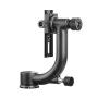 Movo GH600 Vertical, Portrait Mount Carbon Fiber Gimbal Tripod Head with Arca-Swiss Quick-Release Plate