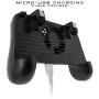SPACEMAN Mobile Game Controller with Cooling Fan, L1R1 Triggers, 4000mAh Power Bank and Microfiber Cloth. Compatible with Fortnite, PUBG, Most Battle Royale Games. iOS/Android Phones 4-6.4 Inches