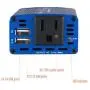 Foval 150W Power Inverter DC 12V to 110V AC Converter with 3.1A Dual USB Car Charger Foval 150W Power Inverter DC 12V to 110V AC Converter with 3.1A Dual USB Car Charger