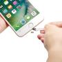 PortPlugs Anti Dust Plugs (10 Pack) - Compatible with iPhone 11, X, XS, XR, 8, 7, 6 Plus, Max, Pro - Port Cleaning Brush Included (Clear)