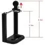 Tripod Mount Adapter, Walway Universal Cell Phone Clip Holder Camera Bracket Smartphone Attachment for iPhone 8/8 Plus/ 7/7 Plus/ 6/ 6S/ 6 Plus/ 5/ 5S/ 5C Samsung Galaxy S7 S6 S5 S4 S3 S2 and More