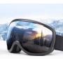 Avoalre Snow Ski Goggles for Men Women Youth, Anti Fog UV400 Snowboard Goggles with Dual Layers Lens, Helmet Compatible Goggles for Winter Outdoor Sport Snowboarding Skating Jet Skiing Snowmobling