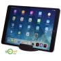GoDonut Phone and Tablet Stand Holder | Stands Compatible with Apple iPad, iPhone, Samsung Galaxy, LG, Kindle Fire Tablets and Mobile Cell Phones | Holders Multi Angled and Colorful (Black)