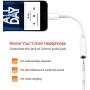 [Apple MFi Certified] Lightning to 3.5 mm Headphone Jack Adapter,Aux Audio Earphones/Headphone Dongle Splitter Jack Adaptor Stereo Cable for iPhone 11/11 Pro/XR/XS Max/XS/X/8/7/iPad,Support iOS 13