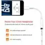 [Apple MFi Certified] Lightning to 3.5 mm Headphone Jack Adapter,Aux Audio Earphones/Headphone Dongle Splitter Jack Adaptor Stereo Cable for iPhone 11/11 Pro/XR/XS Max/XS/X/8/7/iPad,Support iOS 13