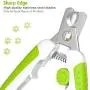 Slopehill Dog & Cat Pets Nail Clippers and Trimmers - with Safety Guard to Avoid Over Cutting, Free Nail File, Razor Sharp Blade, Lock Switch - Professional Grooming Tool for Large and Small Animals