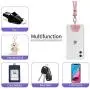SS Phone Lanyard, Adjustable Detachable Neck Cord Lanyard Strap and Phone Safety Tether for All Phones and Case Combinations (Pink) SS Phone Lanyard, Adjustable Detachable Neck Cord Lanyard Strap and Phone Safety Tether for All Phones and Case Combinations (Pink)