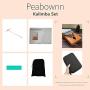 Peabownn Kalimba 17 Keys Reindeer Thumb Piano with Study book, Gifts for Kids Adult Beginners