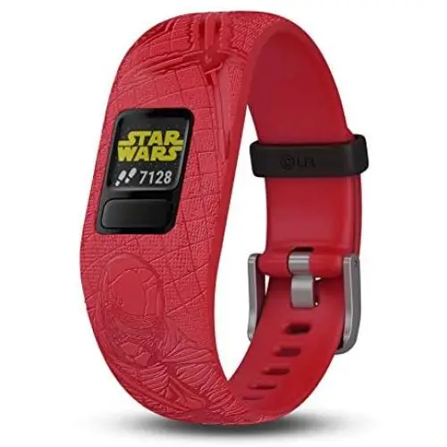 Garmin vívofit Jr 2, Kids Fitness/Activity Tracker, 1-Year Battery Life, Adjustable Band, Star Wars Dark Side, Red Garmin vívofit Jr 2, Kids Fitness/Activity Tracker, 1-Year Battery Life, Adjustable Band, Star Wars Dark Side, Red