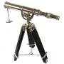 Vintage Tripod Reflecting Telescope Antique Dutch Brass Nautical Unique Eyepiece Harbour Master Stand Vintage Tripod Reflecting Telescope Antique Dutch Brass Nautical Unique Eyepiece Harbour Master Stand