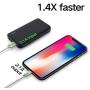 Portable Charger, 【2-Pack】 Ultra-Slim 5V/2.1A 5000mAh Power Bank External Battery Backup Pack, Mini-Sized with Light Compatible with iPhone 11 Pro,11 Pro MAX,11,XS MAX,XS,XR,X,8 Plus,8 …
