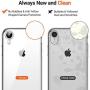 TORRAS Crystal Clear iPhone XR Cases, [10X Anti-Yellowing] [Ultra Thin Slim Fit] Soft Silicone TPU Protective Cover Case for iPhone XR, Clear