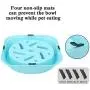 NOYAL Dog Slow Feeder Bowl, Non Slip Puzzle Bowl - Anti-Gulping Pet Slower Food Feeding Dishes - Interactive Bloat Stop Dog Bowls - Durable Preventing Choking Healthy Design Dogs Bowl NOYAL Dog Slow Feeder Bowl, Non Slip Puzzle Bowl - Anti-Gulping Pet Slower Food Feeding Dishes - Interactive Bloat Stop Dog Bowls - Durable Preventing Choking Healthy Design Dogs Bowl