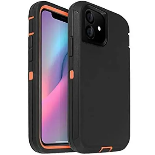 AICase for iPhone 11 Case (6.1"), Drop Protection Full Body Rugged Heavy Duty Case, Shockproof/Drop/Dust Proof 3-Layer Protective Durable Cover for Apple iPhone 11 6.1-inch