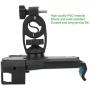 Enrilior PVC Mountain Bicycle Mobile Phone Holder Bracket Bike Handlebar Cellphone Rack(Black Blue)