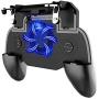 Coodio 2000/4000mAh Charger Power Bank Heat Dissipation Cooling Fan Gamepad Joystick Hand Grip Fire Aim Key for Mobile Phone PUBG 2000mah