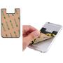 Sunflower Ultra Slim Cell Phone Card Holder Back, Stick On Card Wallet Sticker for iPhone Android Smartphones