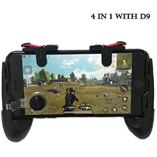 Smart Phone Gaming Controller, Triggers Compatible with PUBG/Fortnite/Red Dead etc. Mobile Games,YYIN Mobile Joystick,Game-pad and Gaming Grip with Ergonomic Design for 4.5-6.5inch Android & iOS