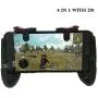 Smart Phone Gaming Controller, Triggers Compatible with PUBG/Fortnite/Red Dead etc. Mobile Games,YYIN Mobile Joystick,Game-pad and Gaming Grip with Ergonomic Design for 4.5-6.5inch Android & iOS Smart Phone Gaming Controller, Triggers Compatible with PUBG/Fortnite/Red Dead etc. Mobile Games,YYIN Mobile Joystick,Game-pad and Gaming Grip with Ergonomic Design for 4.5-6.5inch Android & iOS