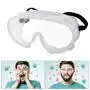 Eye Protective Glasses Outdoor Anti Droplet Anti Fog Eye Protective Glasses, Safety Goggles Glasses Protective Goggles Liquid Splash Clear Unisex Eye Shield Spectacles Eye Protective Glasses Outdoor Anti Droplet Anti Fog Eye Protective Glasses, Safety Goggles Glasses Protective Goggles Liquid Splash Clear Unisex Eye Shield Spectacles
