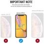 TOZO for iPhone XR / 11 Screen Protector [3-Pack] Premium Tempered Glass [0.26mm] 9H Hardness 2.5D Film Super Easy Apply for iPhone 11 / XR 6.1 Inch