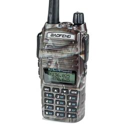 BaoFeng UV-82HP (CAMO) High Power Dual Band Radio: 136-174mhz (VHF) 400-520mhz (UHF) Amateur (Ham) Portable Two-Way