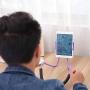 Flexible Long Arms Stand Clip Holder,Hanging on Neck Universal Mobile Phone Stand Loungers Bracket for Mobile Phone Tablet PC Desktop(White)