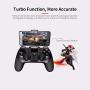 Docooler PG-9077 Wireless BT Gamepad Joystick Handle Gaming Accessories Parts for 4-6inch Mobile Phones Tablets