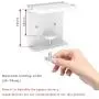 WGOAL Power Strip Holder, Outlet Surge Protector Wall Mount, Space-Save Power Strip Organizer with Mobile Phone Tablet Holder (White) WGOAL Power Strip Holder, Outlet Surge Protector Wall Mount, Space-Save Power Strip Organizer with Mobile Phone Tablet Holder (White)
